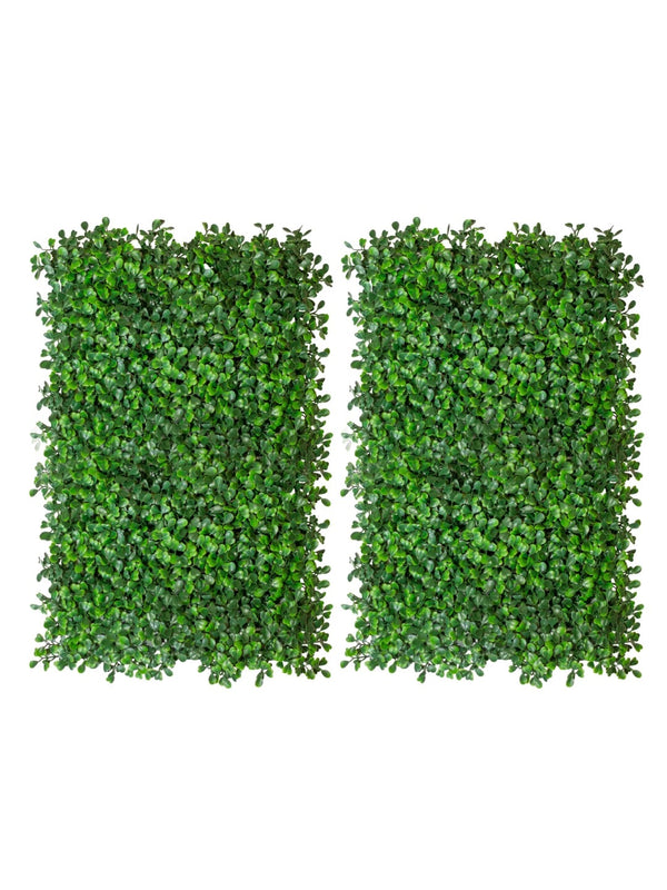 2 Pieces Artificial Wall Hanging Hydrangea Grass
