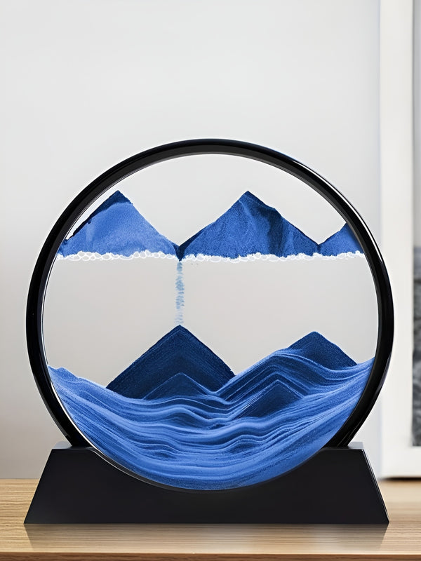 Moving Blue Sand Stand