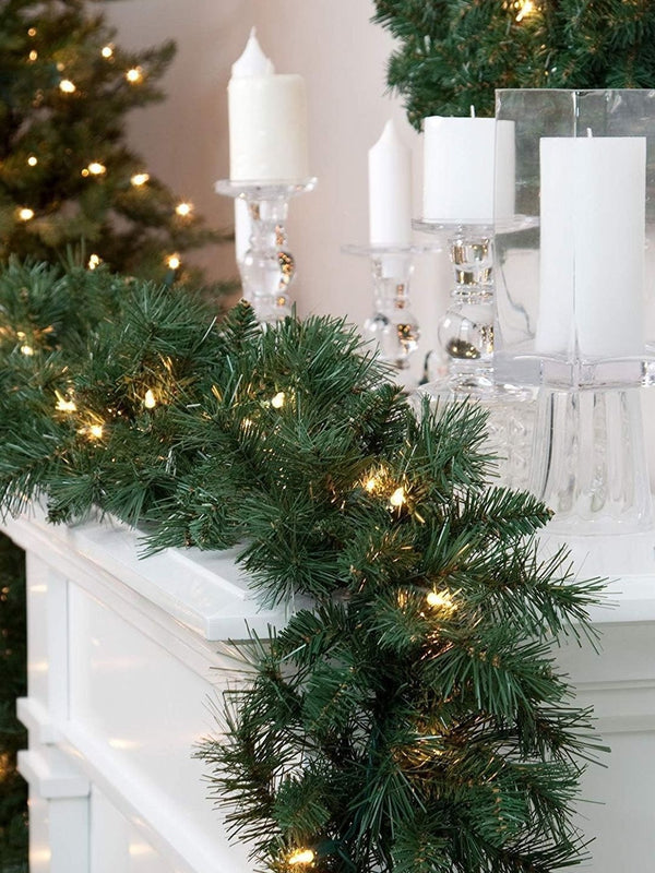 Green Christmas Garlands