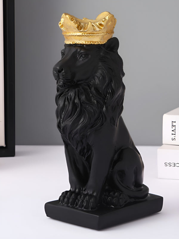 Black & Gold Figurine Showpiece-8 inches