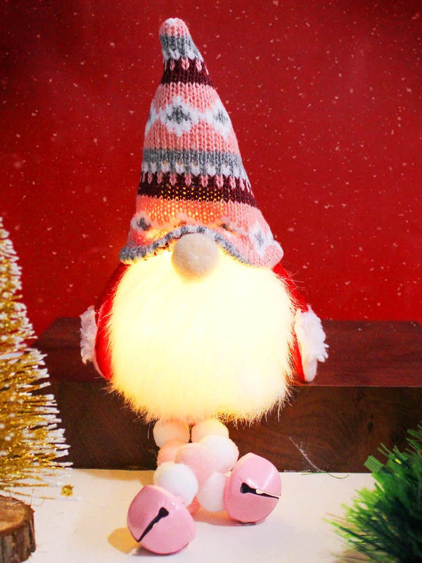 Whote Christmas Snowman Led Lights Gnomes