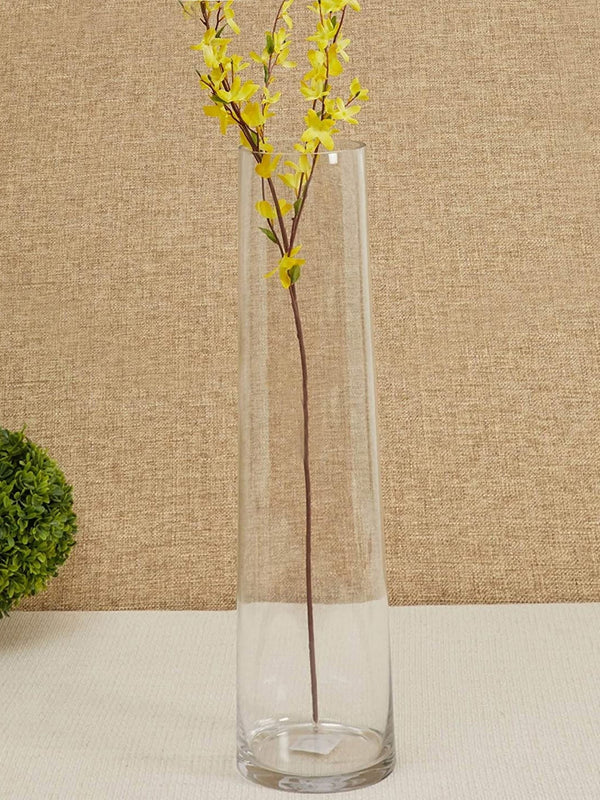 Transparent Solid cylinder Flower Vases